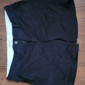 Black old navy shorts